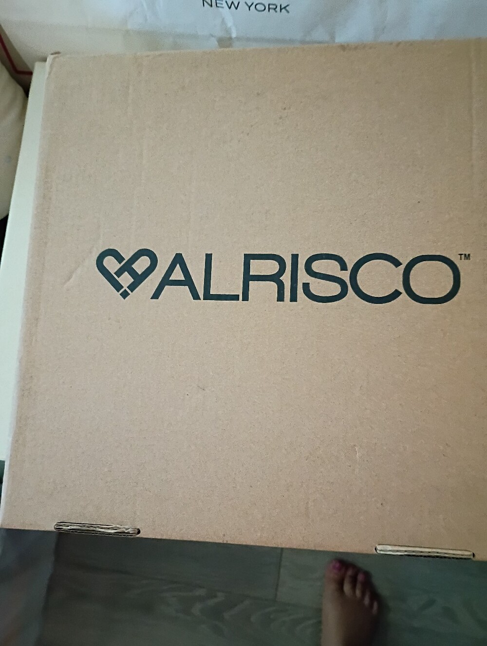 Alrisco Branded Ankle Boots  in Brown with Luxurious Faux Fur Around Top